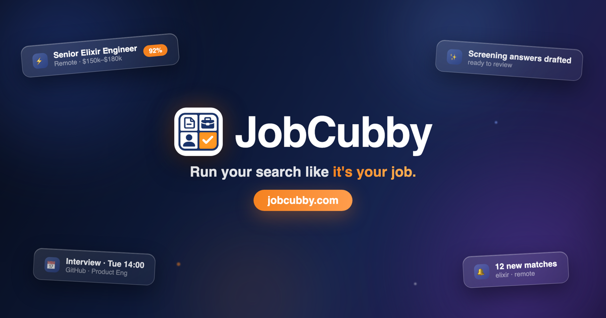 JobCubby — official preview image